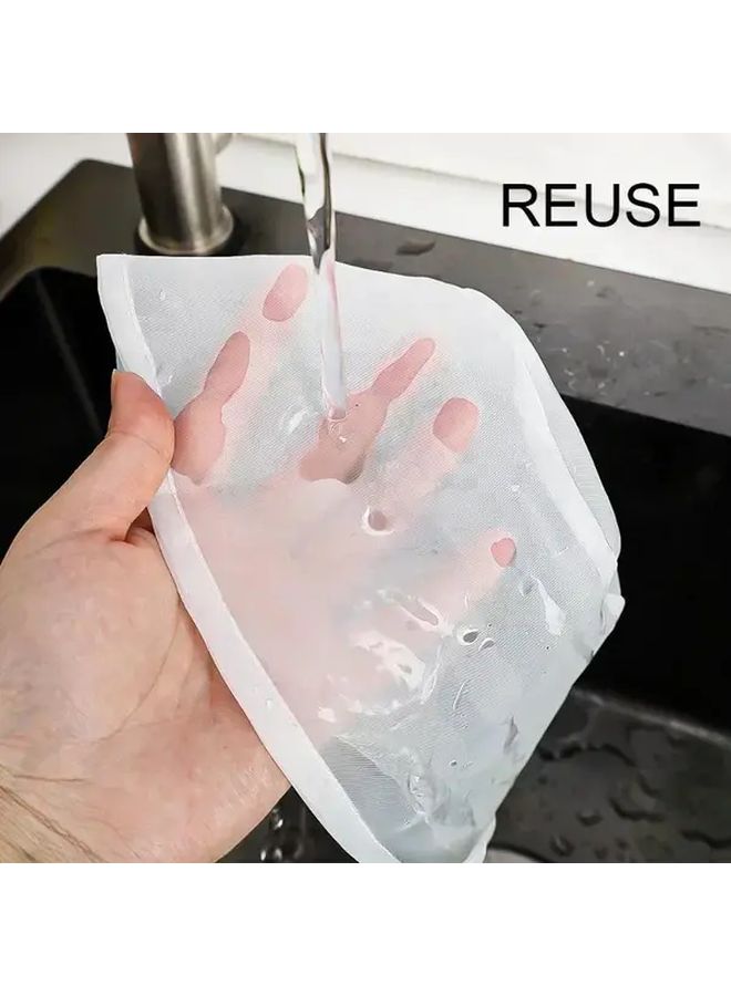 1pc Reusable Fine Mesh Nylon Filter Net Bag With Central Tube For Milk Coffee And Soybean Heavy Duty Durable Liquid Filter For Large Or Small Scale Compatible With Pitchers Blenders And Coffee Makers Easy Clean Hygienic Design Space Saving Cost Effective Solution S Size Multiple Color Options - Image 2