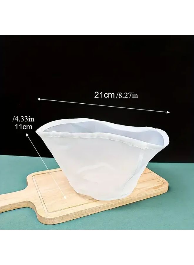1pc Reusable Fine Mesh Nylon Filter Net Bag With Central Tube For Milk Coffee And Soybean Heavy Duty Durable Liquid Filter For Large Or Small Scale Compatible With Pitchers Blenders And Coffee Makers Easy Clean Hygienic Design Space Saving Cost Effective Solution S Size Multiple Color Options - Image 5