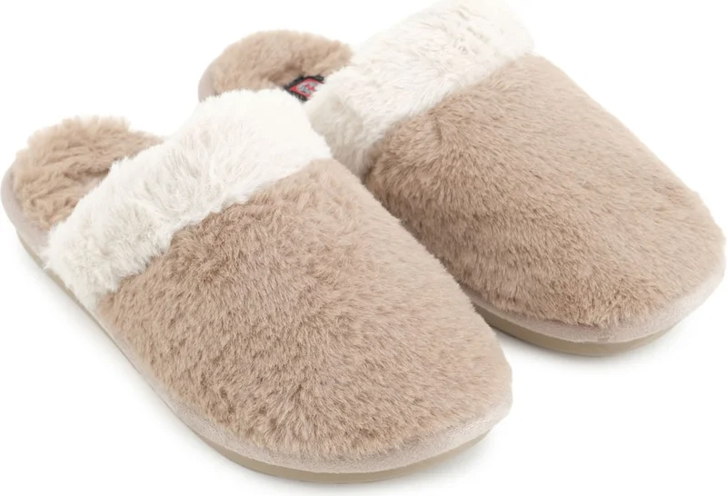 Gezer Women's Winter Comfortable Sole Home Garden Plush Slippers