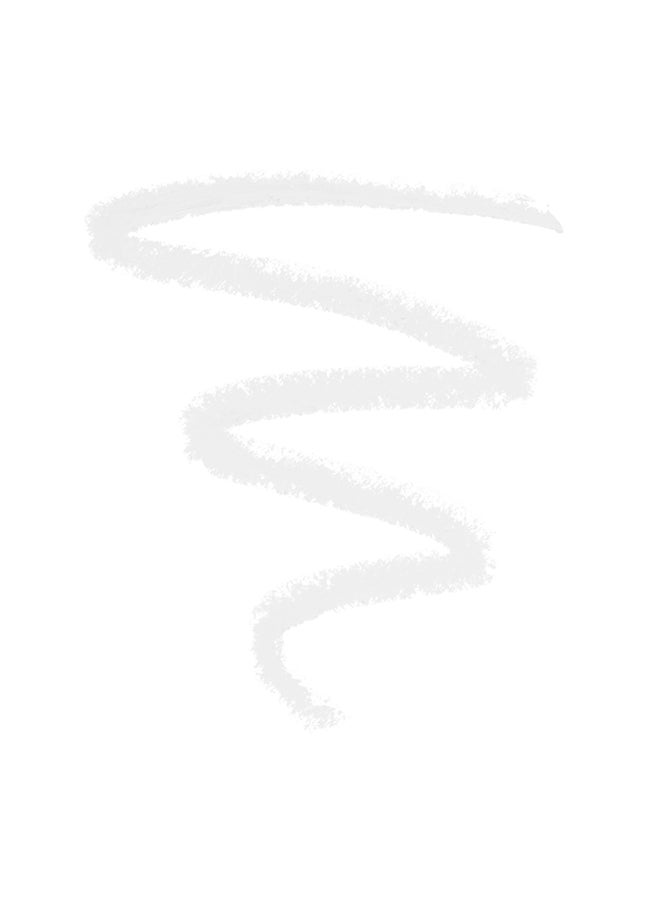 REVOLUTION - قلم تحديد العيون ستريملاين ووترلاين من مكياج ريفولوشن باللون الأبيض - Image 1