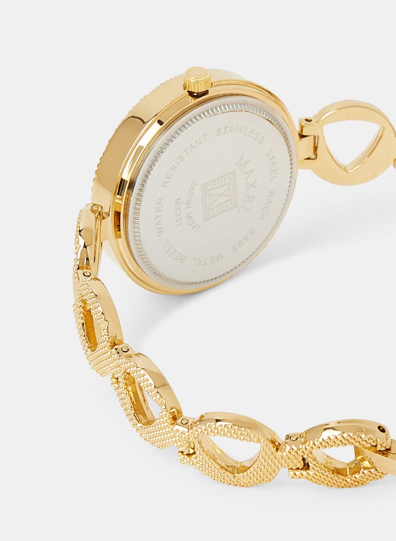 Maxel Women's Fashion Waterproof Analog Wrist Watches MX295 - 28mm - Image 4