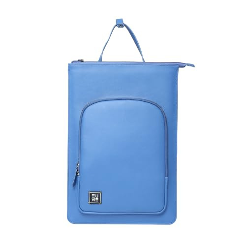 EUME Tech Pro Case Laptop Sleeve 15.6 Inch | Laptop Cover, MacBook Sleeve, MacBook Cover | with Padded Compartment | Vegan Leather Fabric | Fits Up to 15.6" Laptop & MacBook I Royal Blue - Image 1