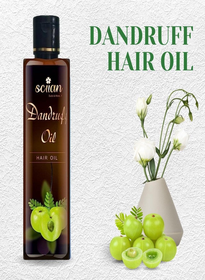 SCIIAN Hair Oil | Anti Dandruff Hair Oil | Stimulates Hair Follicles and Roots | With Amla & Coconut |Promotes Hair Growth & Reduces Hair Fall | Suitable For All Hair Types | For Men & Women - Image 2
