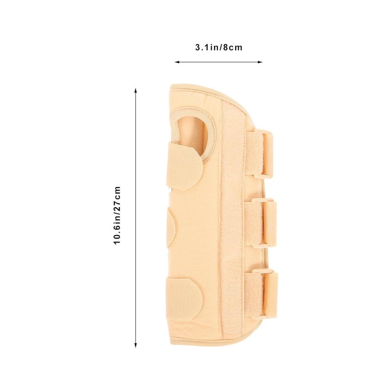 Right Hand Wrist Brace Splint for Wrist Sprain and Fracture Support Breathable with Adjustable Strap for Daily Use and Night Relief - Image 2