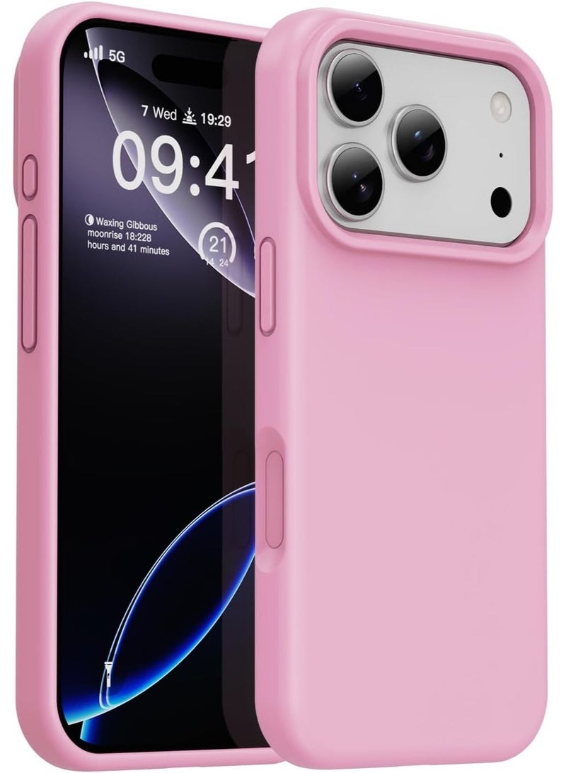 Case for iPhone 17 Pro Max Soft Liquid Silicone Gel Case Full Body Shockproof Protection Matte Finish Cover Soft Microfiber Lining Cushion Slim Back Case for iPhone 17 Pro Max - Image 1