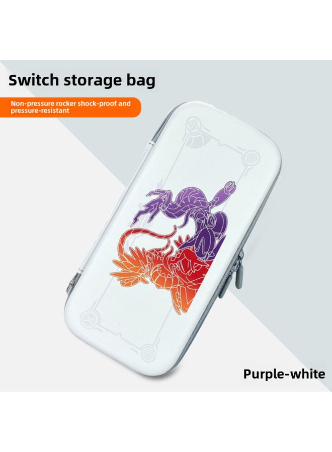 نيوترل حقيبة تخزين مناسبة لـ Nintendo Switch OLED، غطاء واقي صلب محمول بسعة كبيرة لجهاز الألعاب NS - Image 1
