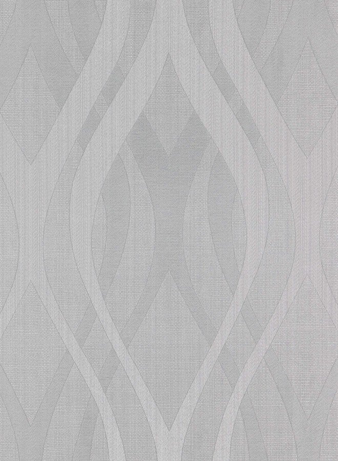 إكليبس ستارة إكليبس كابريس المعزولة والمظلمة ذات اللوحة الواحدة، مقاس 52 × 95 بوصة، مزودة بحلقات معدنية، مناسبة لغرفة المعيشة، لون فضي - Image 2