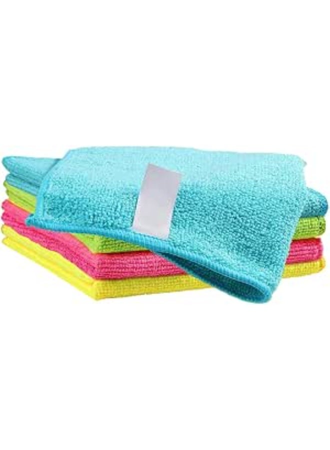 BLUBRAIN 5 Pack Microfiber Cleaning Cloth Multi Purposes Kitchen Towel Set (30 X 30 Cm) Super Absorbent Reusable Cleaning Towels - Kitchen Cloth - Image 1