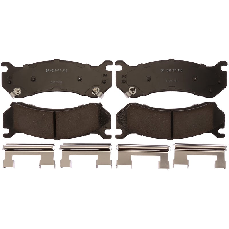 Premium Raybestos Specialty Truck SUV Replacement FrontRear Disc Brake Pad SetSelect Chevrolet AstroAvalancheSilveradoSuburbanTahoeGMC SafariSavanaSierraYukon Cadillac Hummer SP785TRH