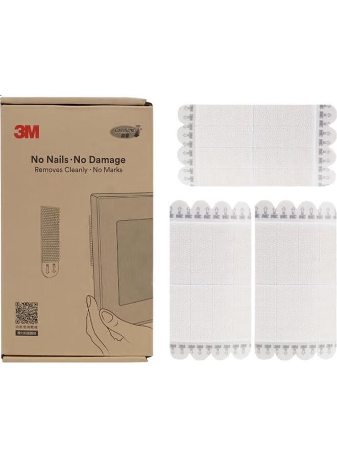 3M 3M Invisible Magic Hook, Strong Adhesive Hooks, Wall-Mounted Hooks For Photos, Medium Size, 12 Sets - Image 1