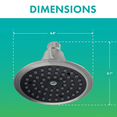 Niagara 1.5 GPM Sava Fixed-Mount Showerhead Finish: Chrome - Image 5