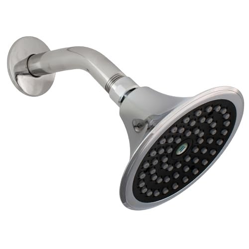 Niagara 1.5 GPM Sava Fixed-Mount Showerhead Finish: Chrome - Image 1