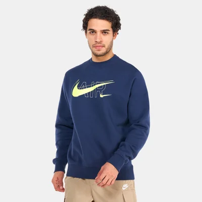 Nike Men's Sportwear Printed Crew Sweatshirt