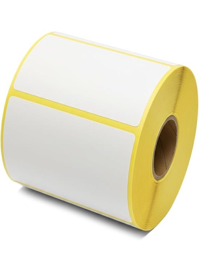 ورق باركود حرارى 4 بكرات مقاس 10x15 سم عالى الجودة - Image 2