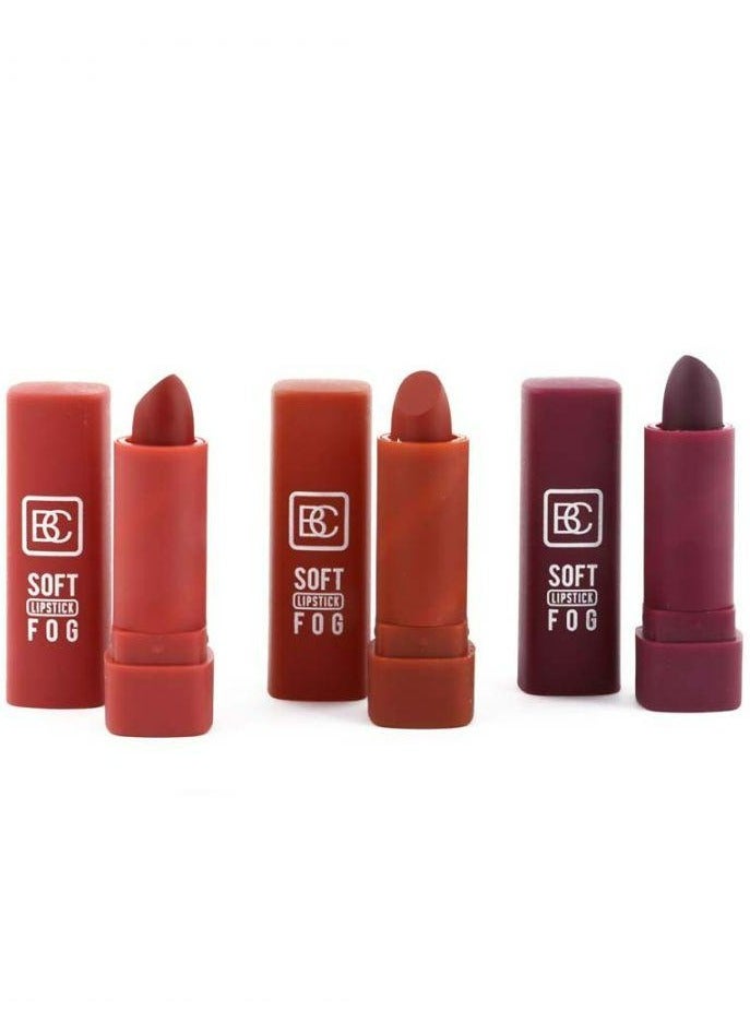 Beauty City Play Lipstick Color Soft Fog 1.6g*3, A9221  - Image 3