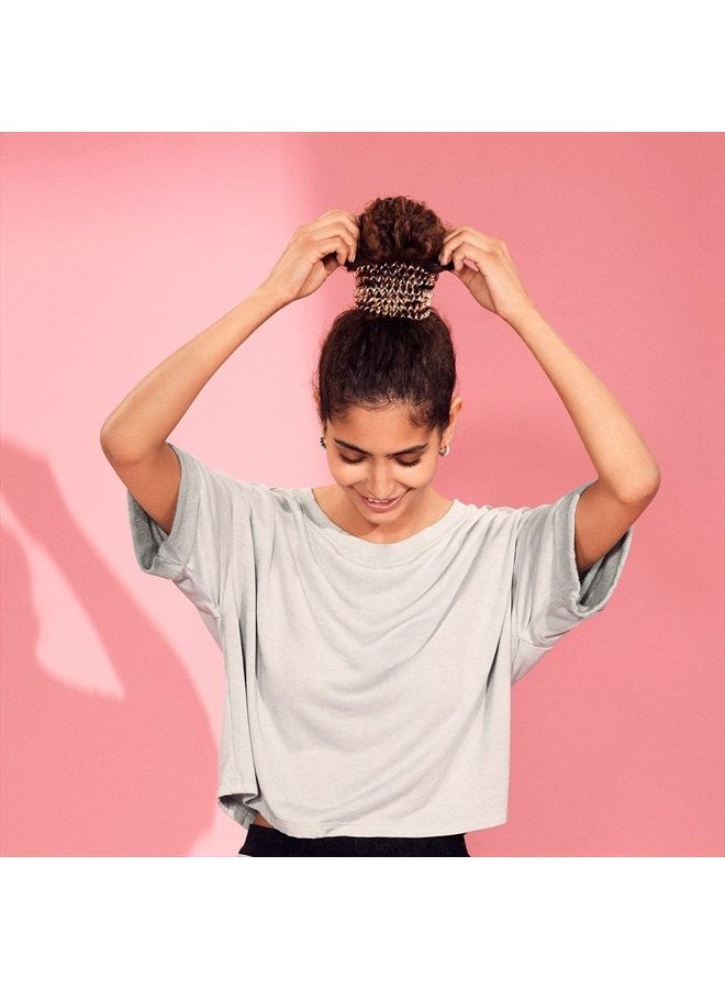 invisibobble Original Traceless Spiral Hair Ties with Strong Grip, Non-Soaking, Hair Accessories for Women - Crystal Clear , 3 Count (Pack of 1) - Image 3