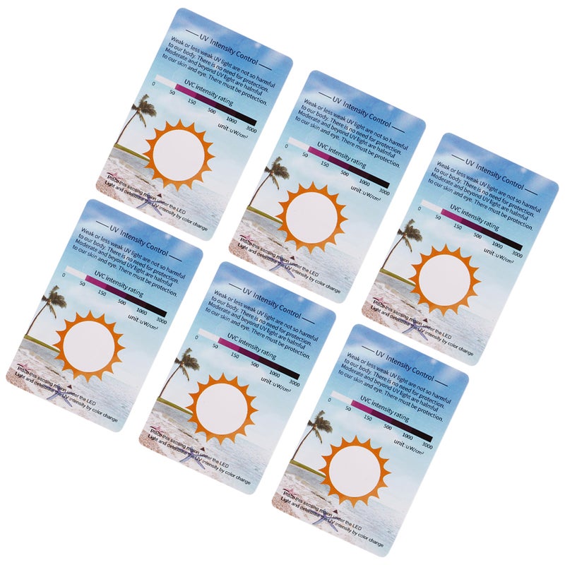 12 Pcs UV Testing Cards UV Testing Cards UV Identifying Card UV Identifiers - Image 2