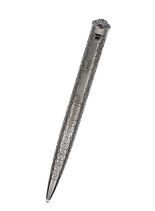 Ballpoint Pen - Grey Barrel with Matching Clip and Medusa Top - pzsku/ZBBAE864D43D52EDF6AF7Z/45/1746212538/beb9ceb0-e606-4da7-8981-d44517b87414