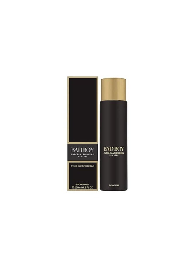 CAROLINA HERRERA Carolina Herrera Bad Boy Shower Gel for Him 200ml  - Image 3