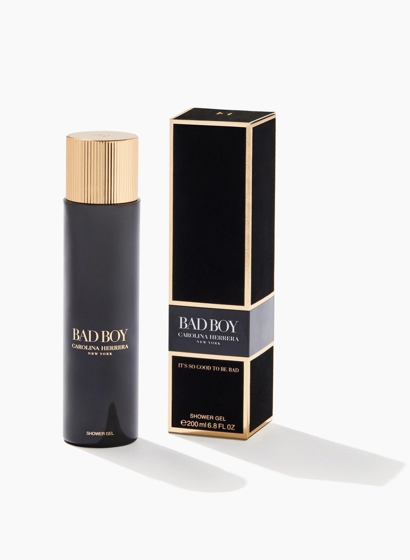 CAROLINA HERRERA Carolina Herrera Bad Boy Shower Gel for Him 200ml  - Image 4