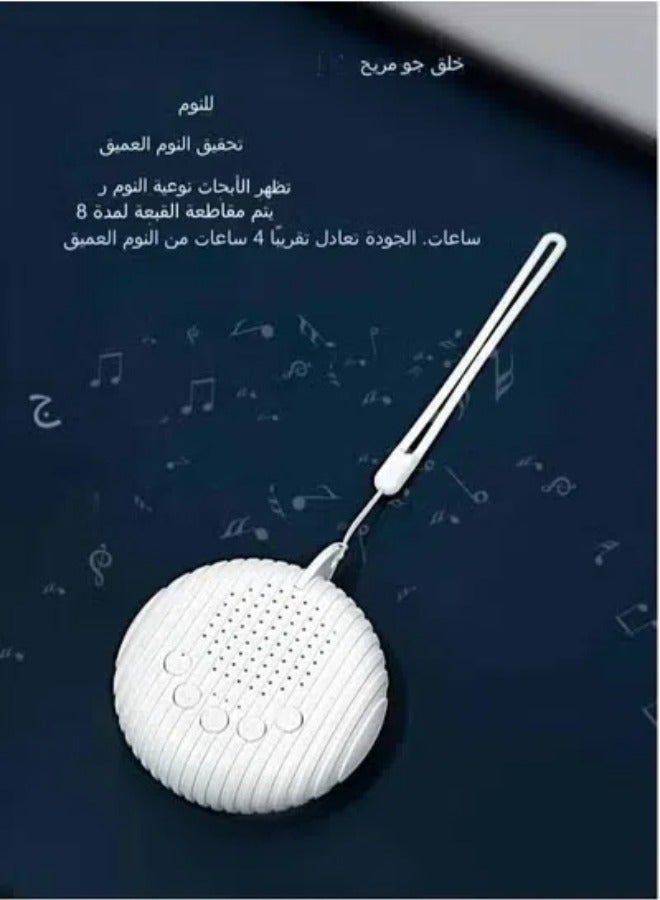 White Noise Machine for Sleep Relax, Baby Sleep Soother Machine,10 Soothing Nature Sounds, Portable Sleep Sound Machine, USB Rechargeable, All Ages - Image 2
