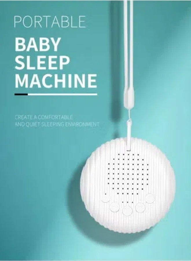 White Noise Machine for Sleep Relax, Baby Sleep Soother Machine,10 Soothing Nature Sounds, Portable Sleep Sound Machine, USB Rechargeable, All Ages - Image 5