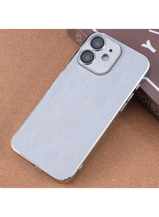 Zaboon Case For iPhone 12 Electroplating Snowflake PC Hybrid TPU Phone Case - Image 1