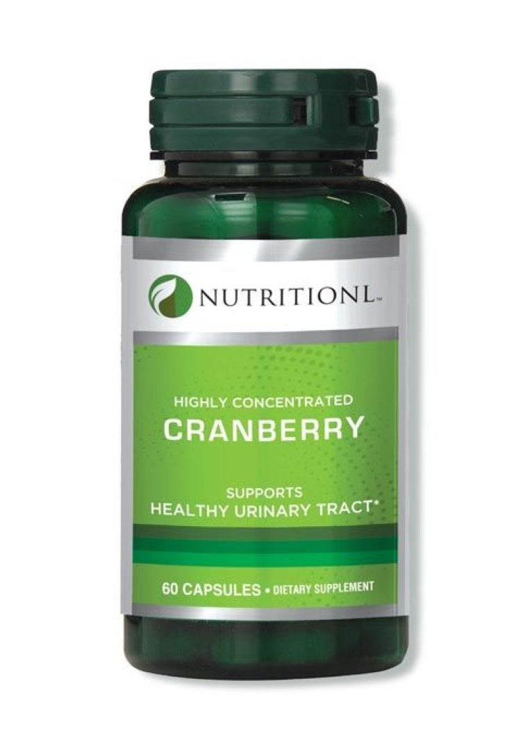 NUTRITIONL Nutritionl Cranberry Highly Concentrated Capsules 60's 