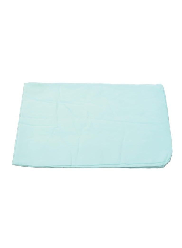 Luxury Suede Cloth Towel L 66x43cm Washable and Reusable for All Surfaces Perfect for Everyday Use in Kitchen and Home Ideal for Cleaning Cars and Tools Random Colors Available (Light Green) - Image 1