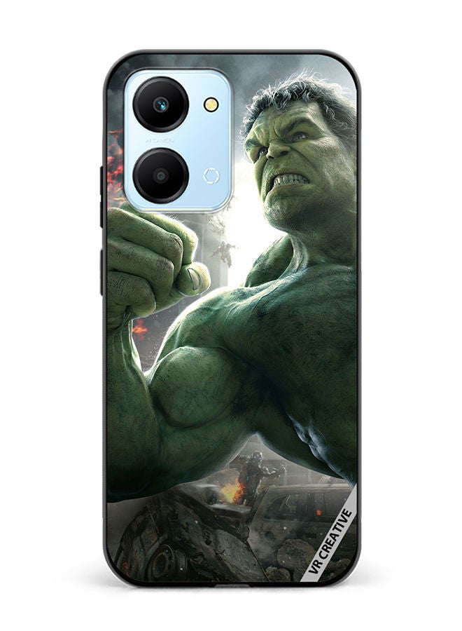 VR CREATIVE Protective Case Cover For Honor Play7T Hulk Design Multicolour - Image 1
