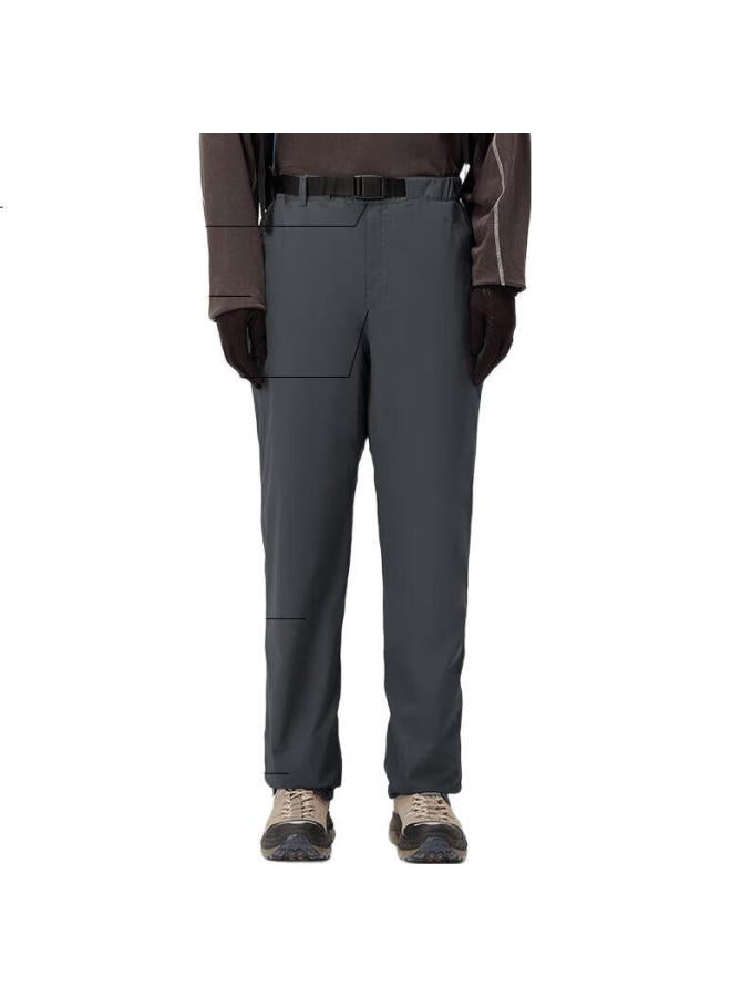 PELLIOT [Classic 2.0] Outdoor Hiking Pants 3-In For Men And Women, Spring And Autumn Windproof Mountaineering Trekking 114302081 Black M - Image 1