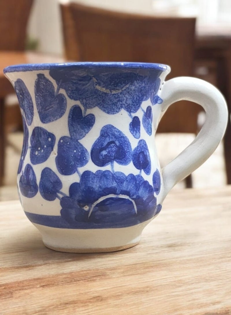 color zone pottery Mug, Microwave Safe, Hand Painted Pottery  - Image 1