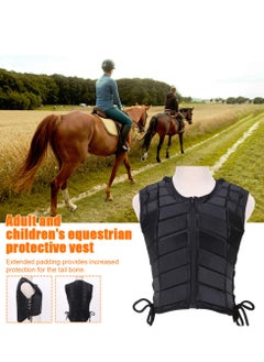 Horse Riding Vest, Equestrian Vest, Polyester Unisex Equestrian Protective Vest, Safety Equestrian Horse Riding Training Vest, Protective Body Protector Gear, for Kids Adult(Size:S) - pzsku/ZBBAF0C752B009E353F7CZ/45/_/1698750942/9f4ba757-93b4-4cfb-8205-e7a32a0ff633