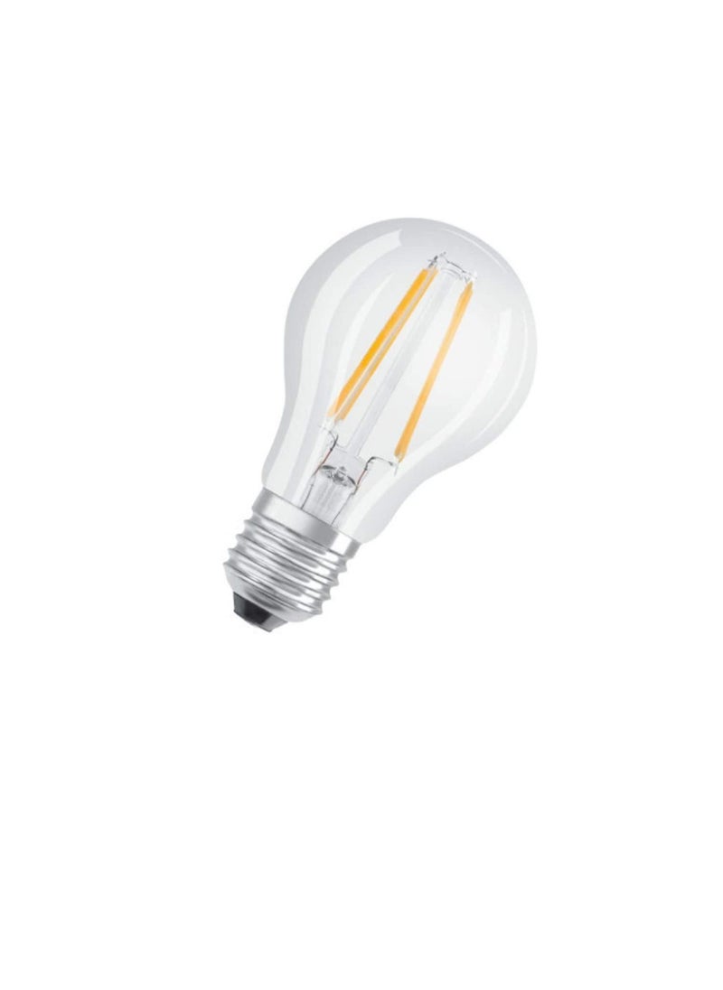 Osram Osram 4W Led Retrofit Classic A Clear Round Led Bulb Non-Dimmable Bulb, Warm White, AC24345  - Image 1
