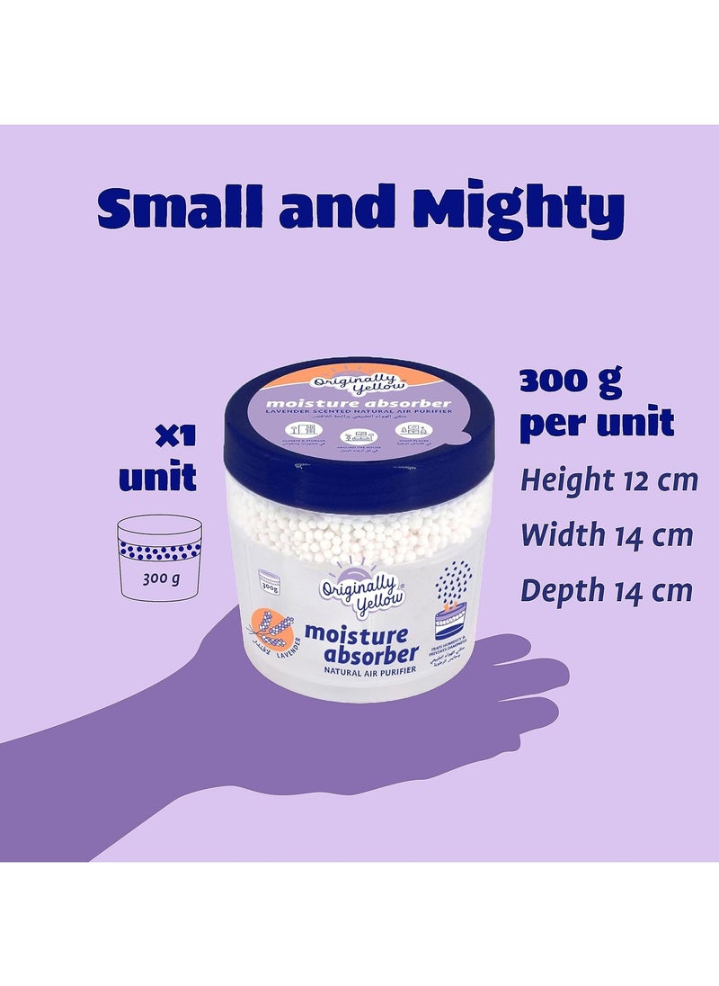 Natural Moisture Absorber Lavender 300 GR