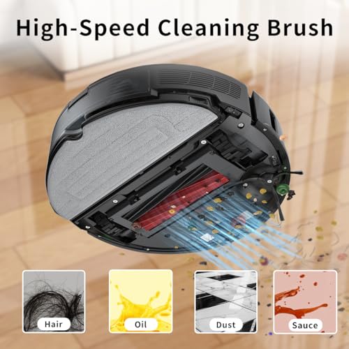 RGkuti Dual Main Brushes Replacement for Roborock S8 MaxV Ultra, S8 Max Ultra, Qrevo Master, Qrevo Slim Robot Vacuum Cleaner, 2Pack Rubber Roller Brushes Accessories Kit Dual Rubber Brushes Replacement Part - Image 4