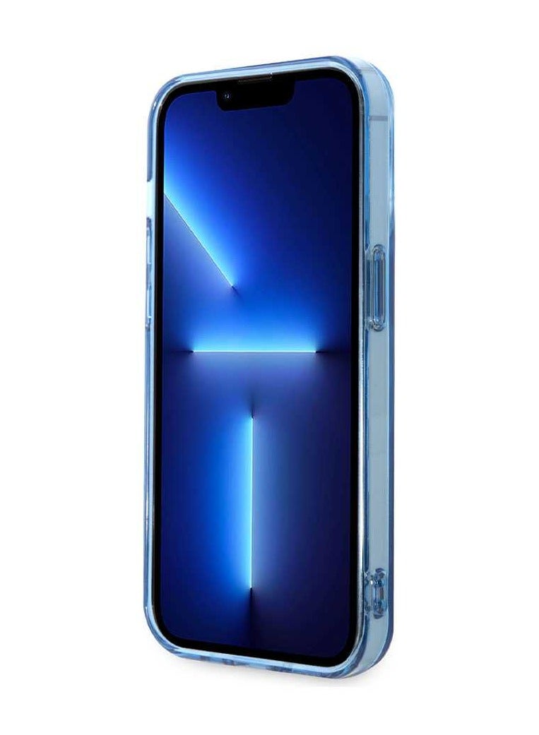 يو اس بولو غطاء الحماية الصلب لآيفون 14 برو من دي إتش (6.1 بوصة) - أزرق - Image 2