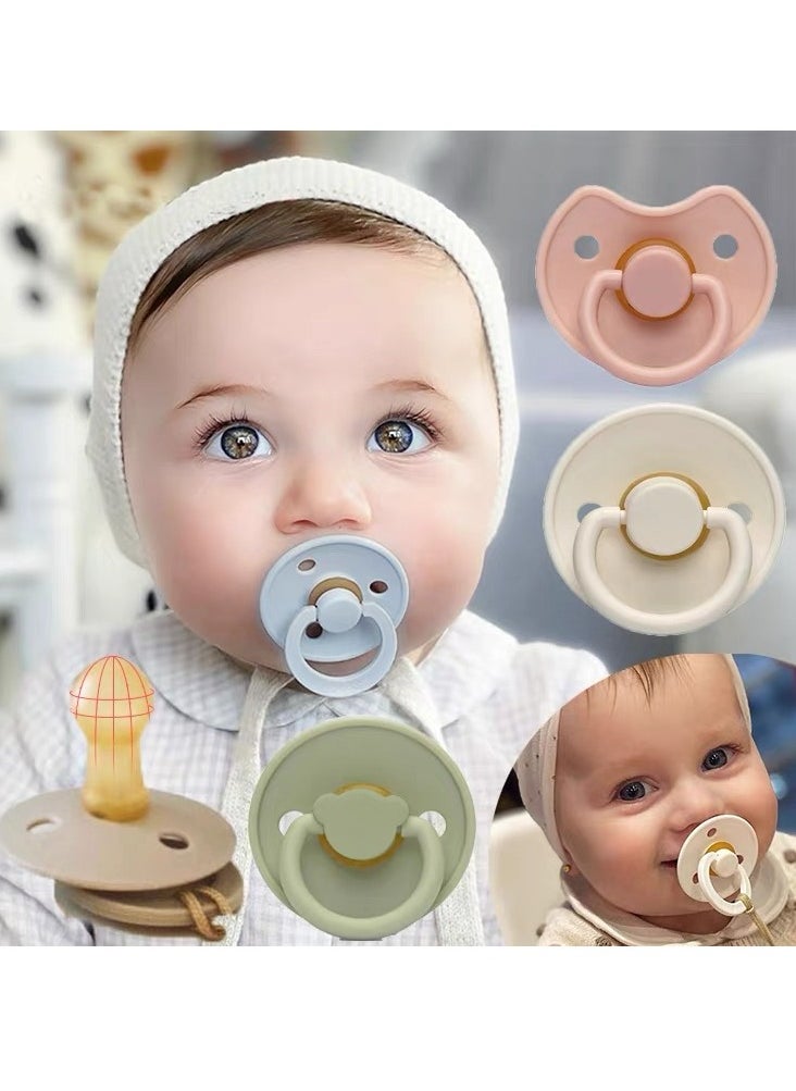 بيبي لهّايات الأطفال | حزمة واحدة من اللهايات | خالية من مادة اللاتكس الطبيعية الخالية من مادة BPA الغذائية | مقاومة فائقة النعومة للعض | مضادة للتفتيح أثناء النوم | لعبة تسنين الأطفال （توهج في الظلام）  - Image 2