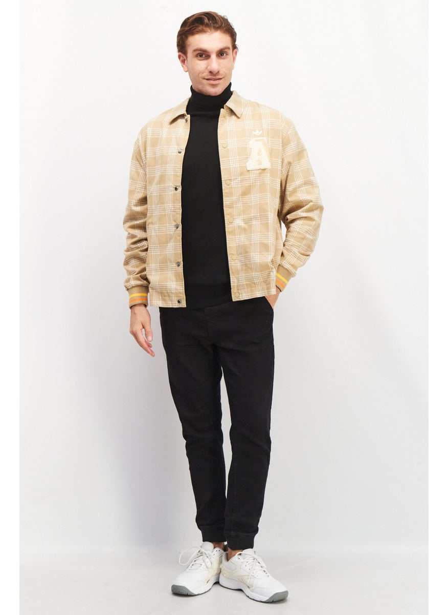 adidas Originals Men Sportswear Fit Brand Logo Jacket Shirt, Multicolor  - Image 2