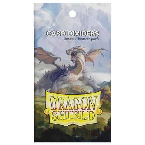 Arcane Tinmen Dragon Shield Card Dividers Card Dividers 6 CT MTG Card Sleeves are Smooth Tough Compatible with Pokemon Yugioh Magic The Gathering Card Sleeves Clear AT02101 - Image 1
