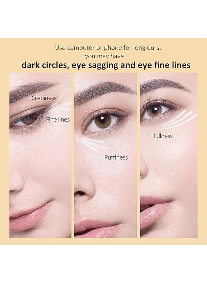 Advanced Snail Peptide Eye Cream, Moisturizing and Firming Eye Skin, Reduce Dark Circles, Repairing Anti-Wrinkle Eye Essence Cream - 25ML