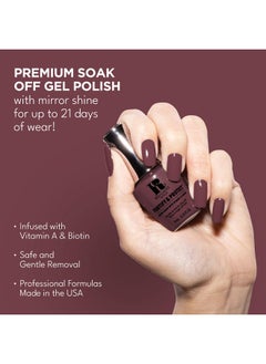 RC Red Carpet Manicure Red Carpet Manicure Fortify & Protect Mauve Crème Gel Polish For Strong Healthy Nails Infused With Vitamin A & Biotin (My Audition Tape) Led Nail Gel Color 0.3 Fl Oz  - Image 3
