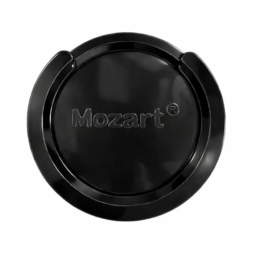 Mozart Silicone Acoustic Guitar Sound Hole Cover – Feedback Suppressor Plug | Durable Soundhole Muter Buffer for 41''/42'' Acoustic Guitars (Black) - Image 1