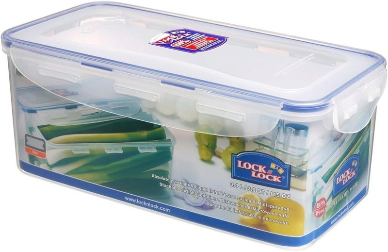 LocknLock Rectangular Tall Food Container 3.4L(Tray) - Image 1