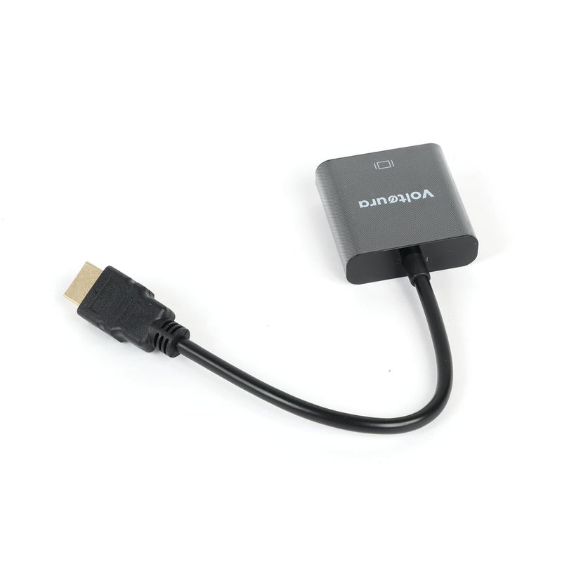 VOLTAURA Adapter with 1080P Support - Active Converter for Projectors, Monitors, Laptops, Tablets, and PCs - HDMI to VGA, USB-C to VGA, Compatible with 1080P Displays, Plug & Play - Image 3