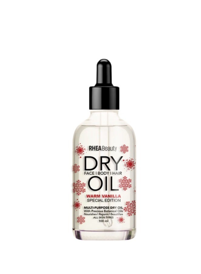 Rhea beauty Dry oil warm vanilla special edition