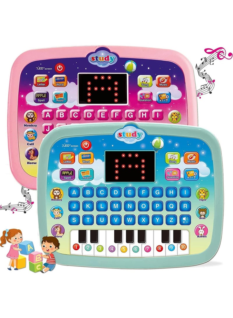 ST ZONE Learning Tablet for Toddlers – Interactive Educational Toy with LED Screen, Alphabet, Numbers, Music & Math (Ages 3–6) - Image 1
