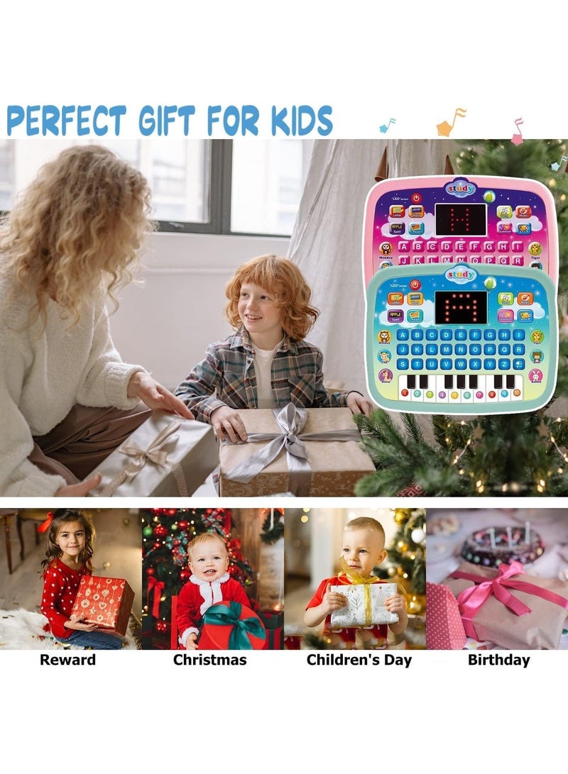 ST ZONE Learning Tablet for Toddlers – Interactive Educational Toy with LED Screen, Alphabet, Numbers, Music & Math (Ages 3–6) - Image 3