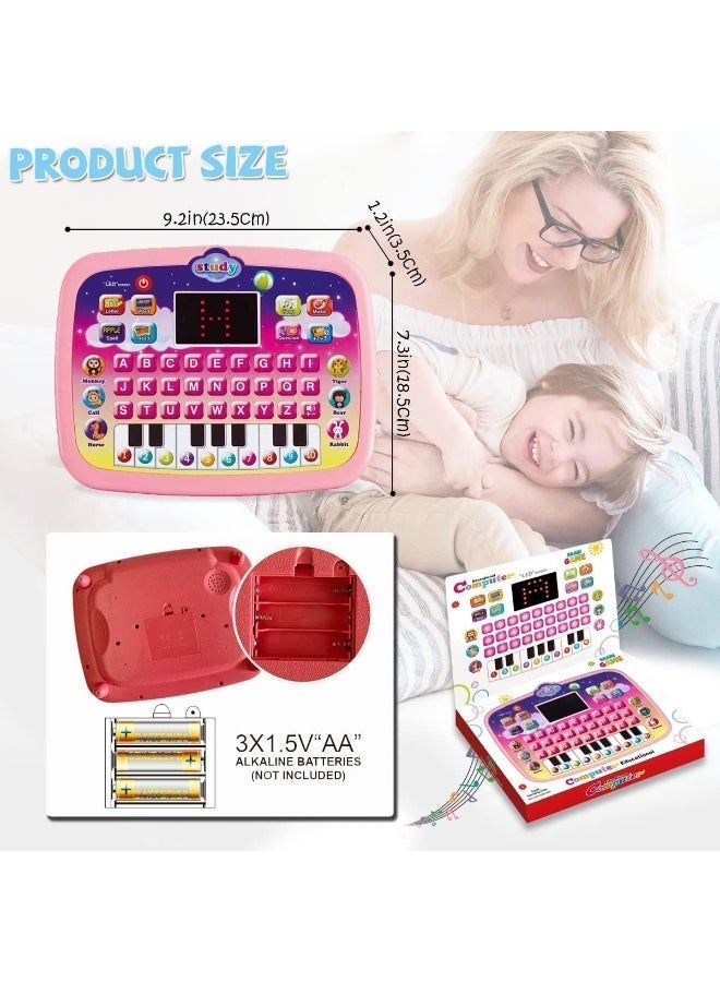 ST ZONE Learning Tablet for Toddlers – Interactive Educational Toy with LED Screen, Alphabet, Numbers, Music & Math (Ages 3–6) - Image 4