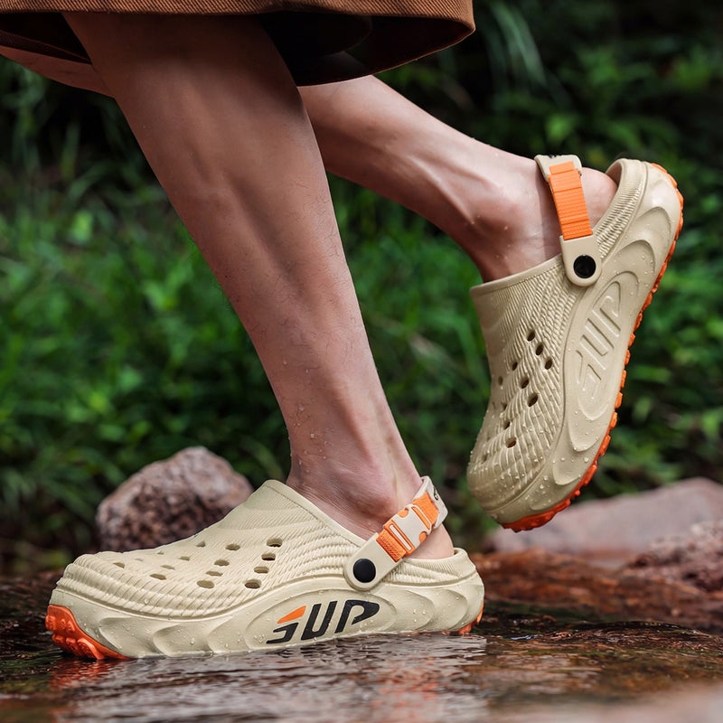 Lidani Men's Anti-Slip Outdoor Clog Sandals 2026 New Style Summer Beach Hiking Shoes - Image 2